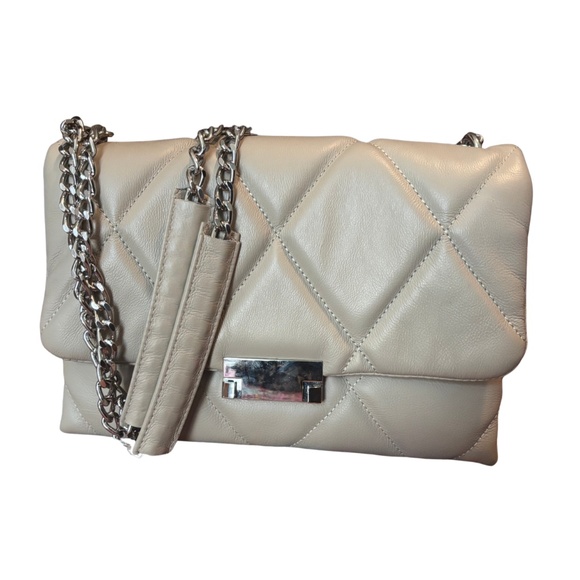 Il Ducca Quilted Genuine Leather Bag – Tan - Picture 1 of 5